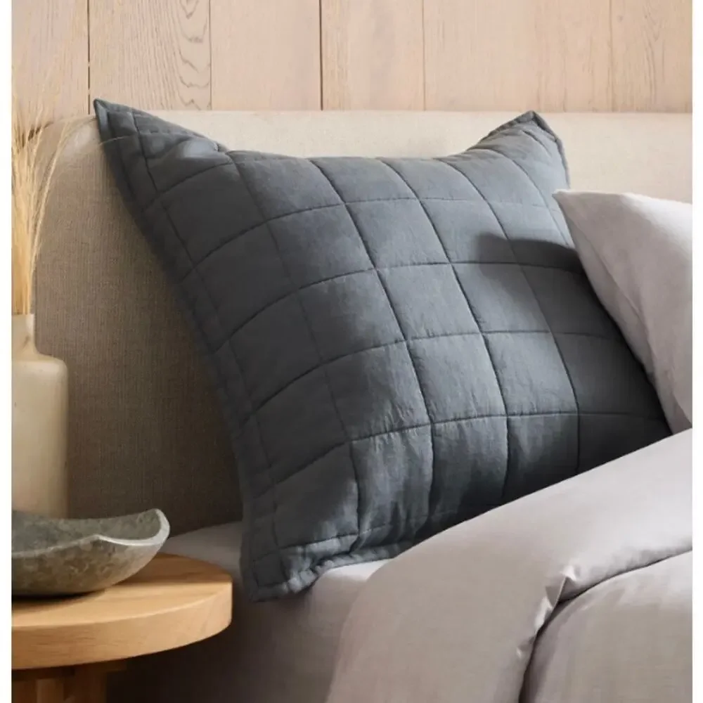 Quince European Linen Quilted Box Euro 26